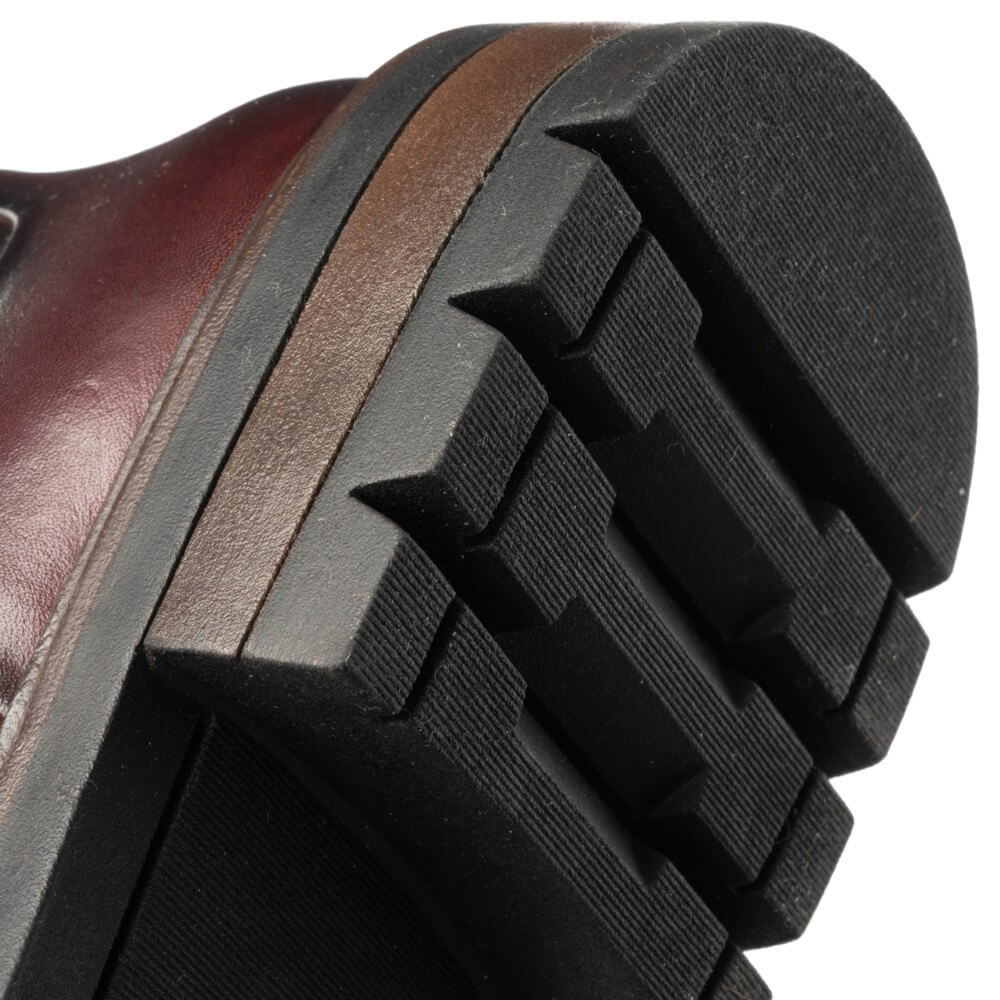 Ara Cambridge Laced Leather Ankle Boots 12-11260 Wine