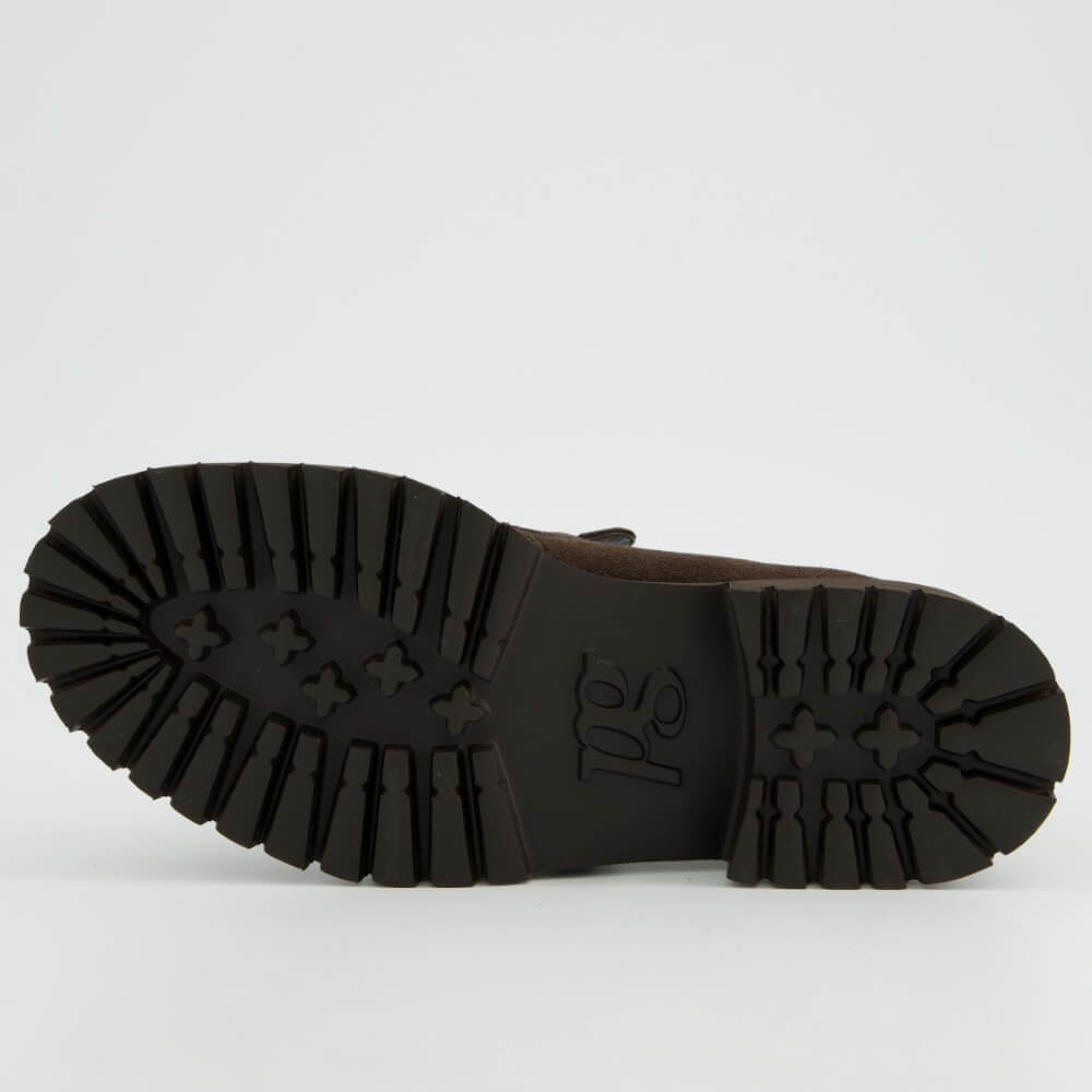 Paul Green 8344 SUPER SOFT Brown Loafer Booties