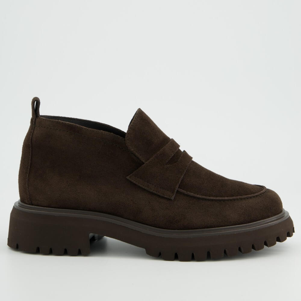 Paul Green 8344 SUPER SOFT Brown Loafer Booties