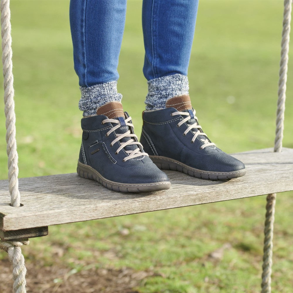 Josef Seibel Steffi 53 Waterproof ankle Ocean Navy