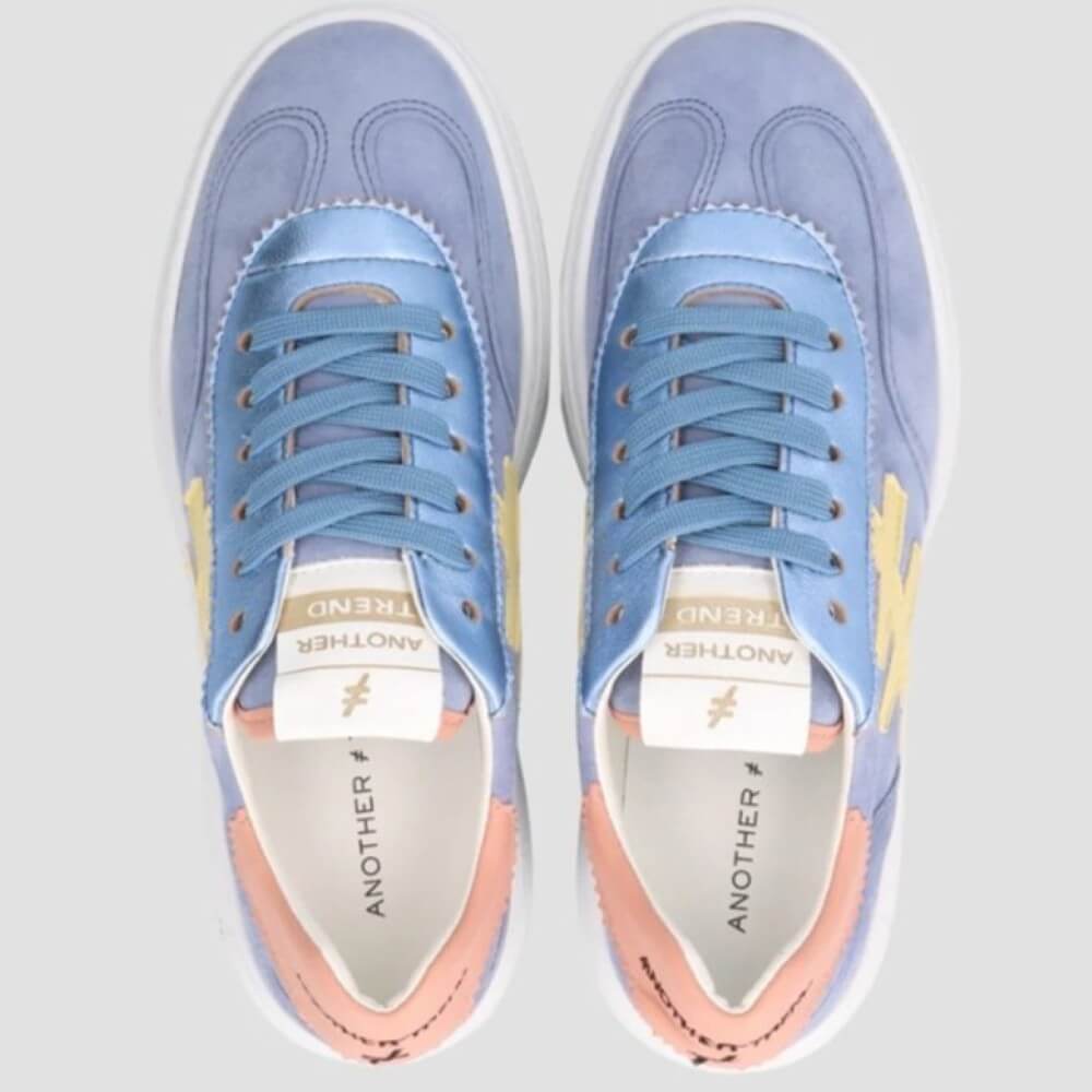 Another Trend Platform Trainer A035-JEANS BLUE