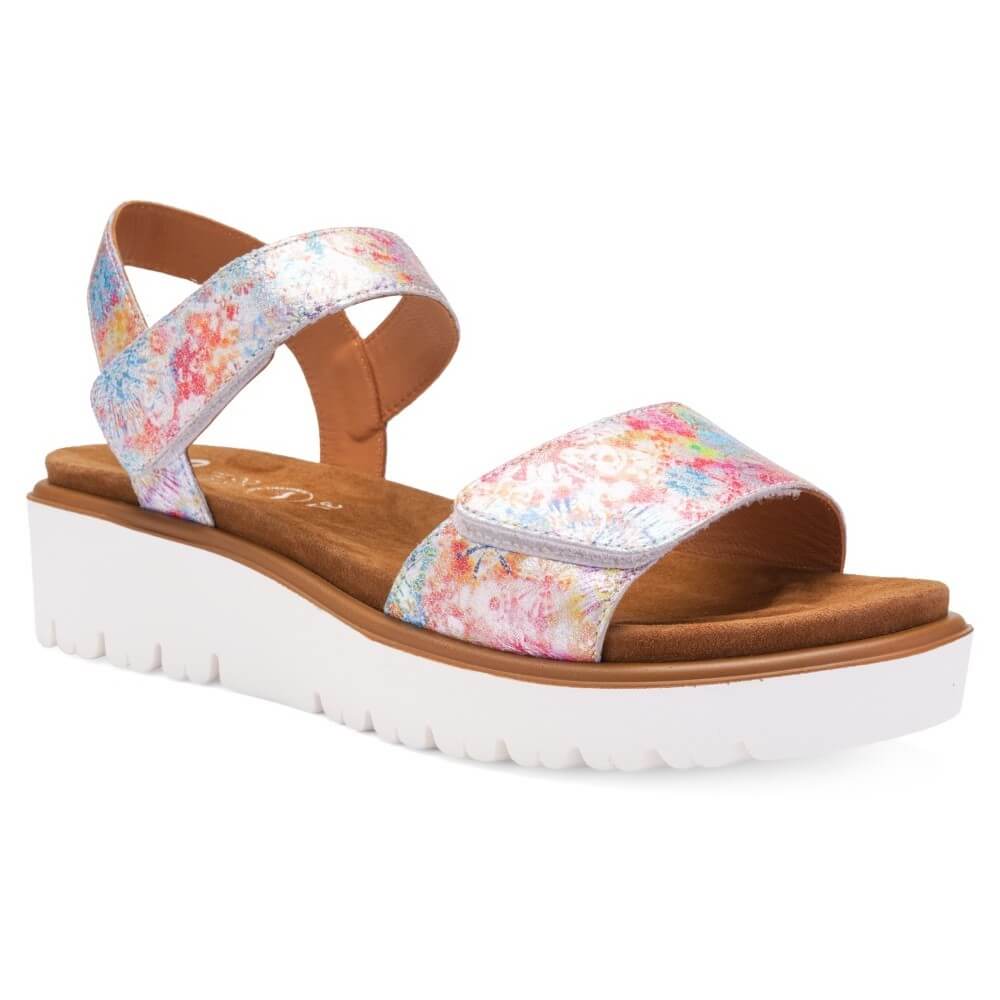 Ara Floral print sandal