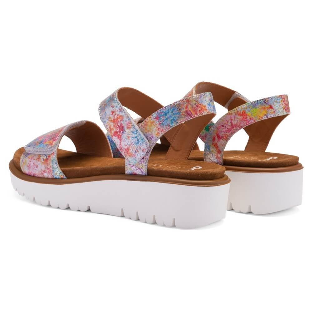 Ara Floral print sandal