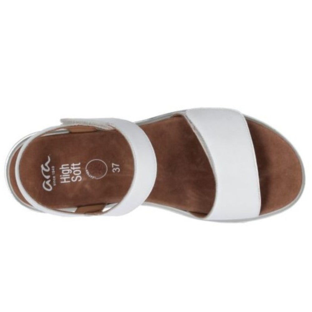 Ara Bilbao-s 12-33518 White Leather Sandals
