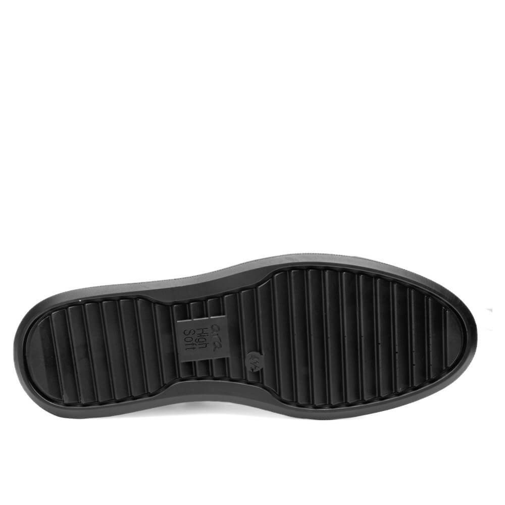 Ara Canberra 12-23004 H Fit Trainer Black Leopard Suede