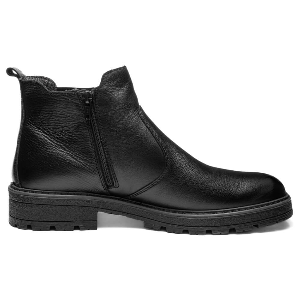 Ara Frederik 2.0 Black Leather Chelsea Boots 11-23653