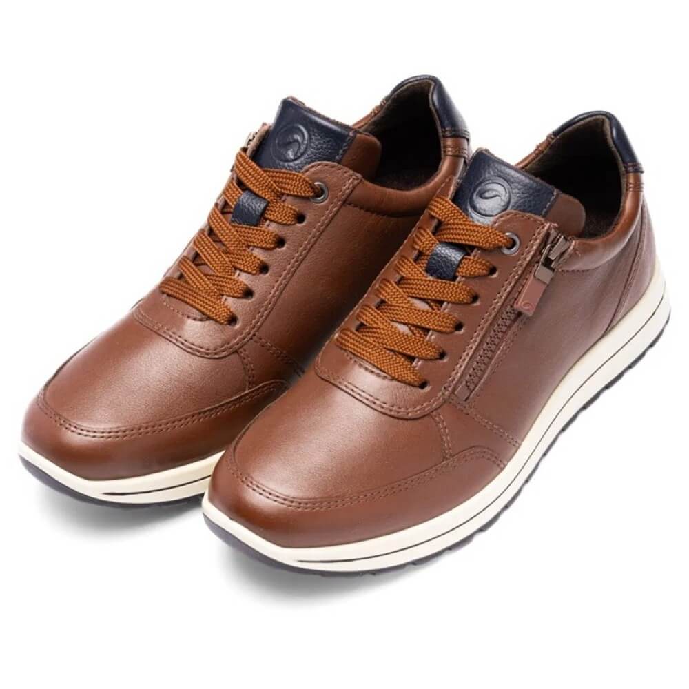 Ara Matteo Leather Lace-up 11-24501 H-Fit Cognac
