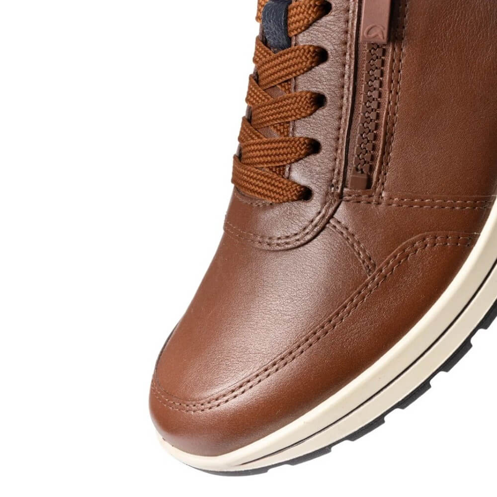 Ara Matteo Leather Lace-up 11-24501 H-Fit Cognac