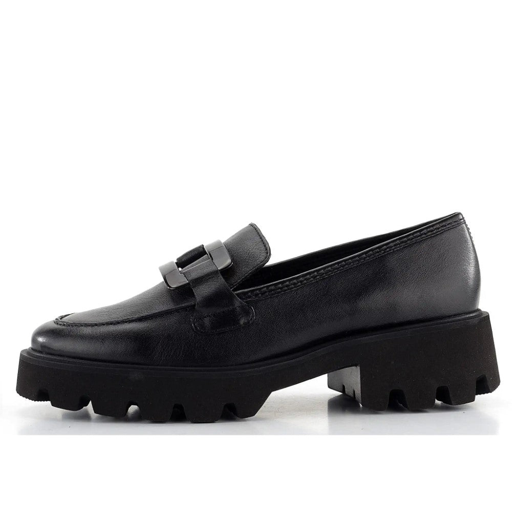 Ara 12-21703 Oxford Loafer-BLACK