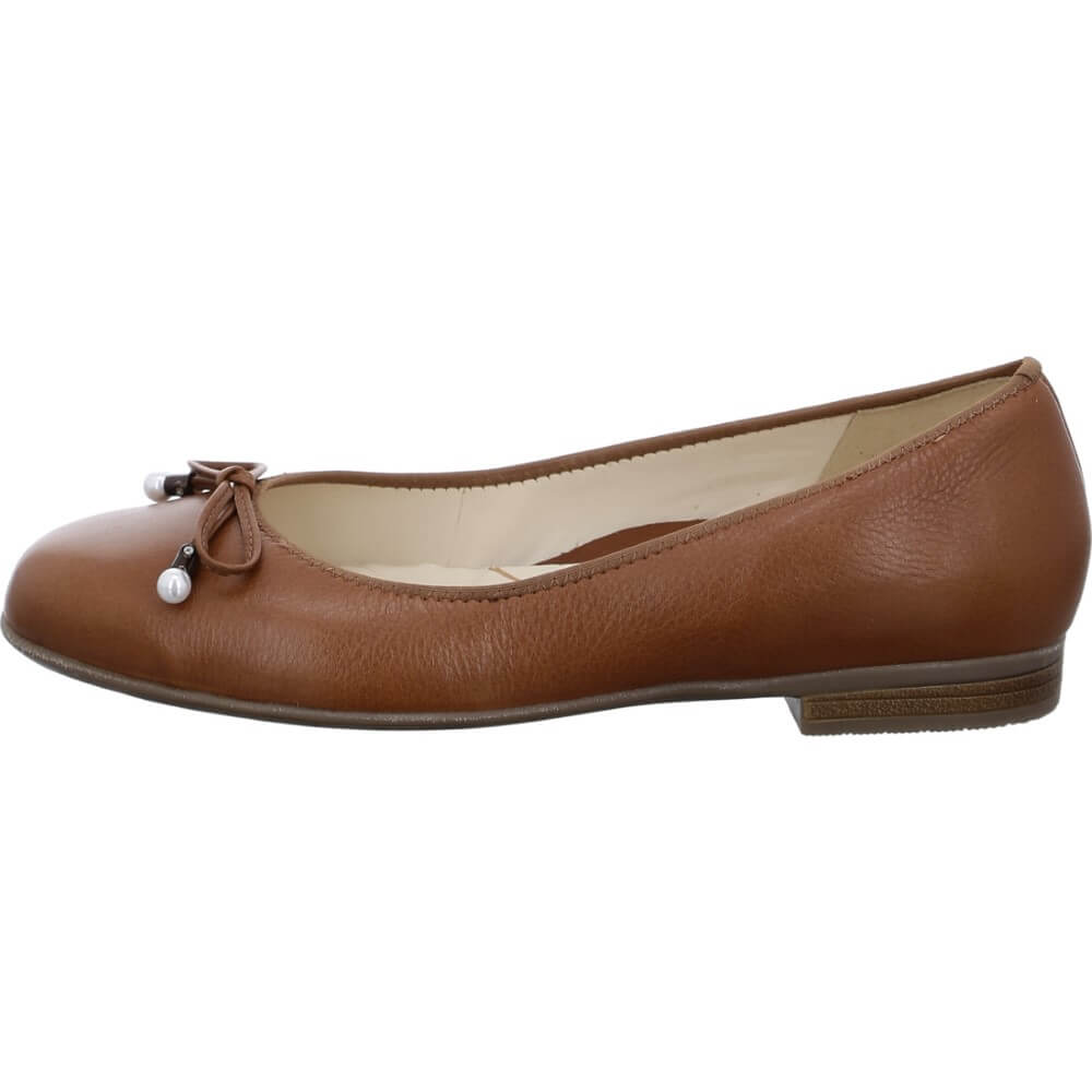 Ara Sardinia 12-31324 Ballerinas-COGNAC