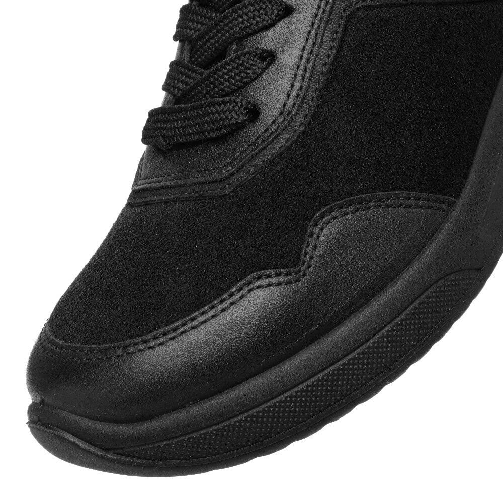Ara Vienna 12-52602 K-Fit Leather Lace-up Black Stretch