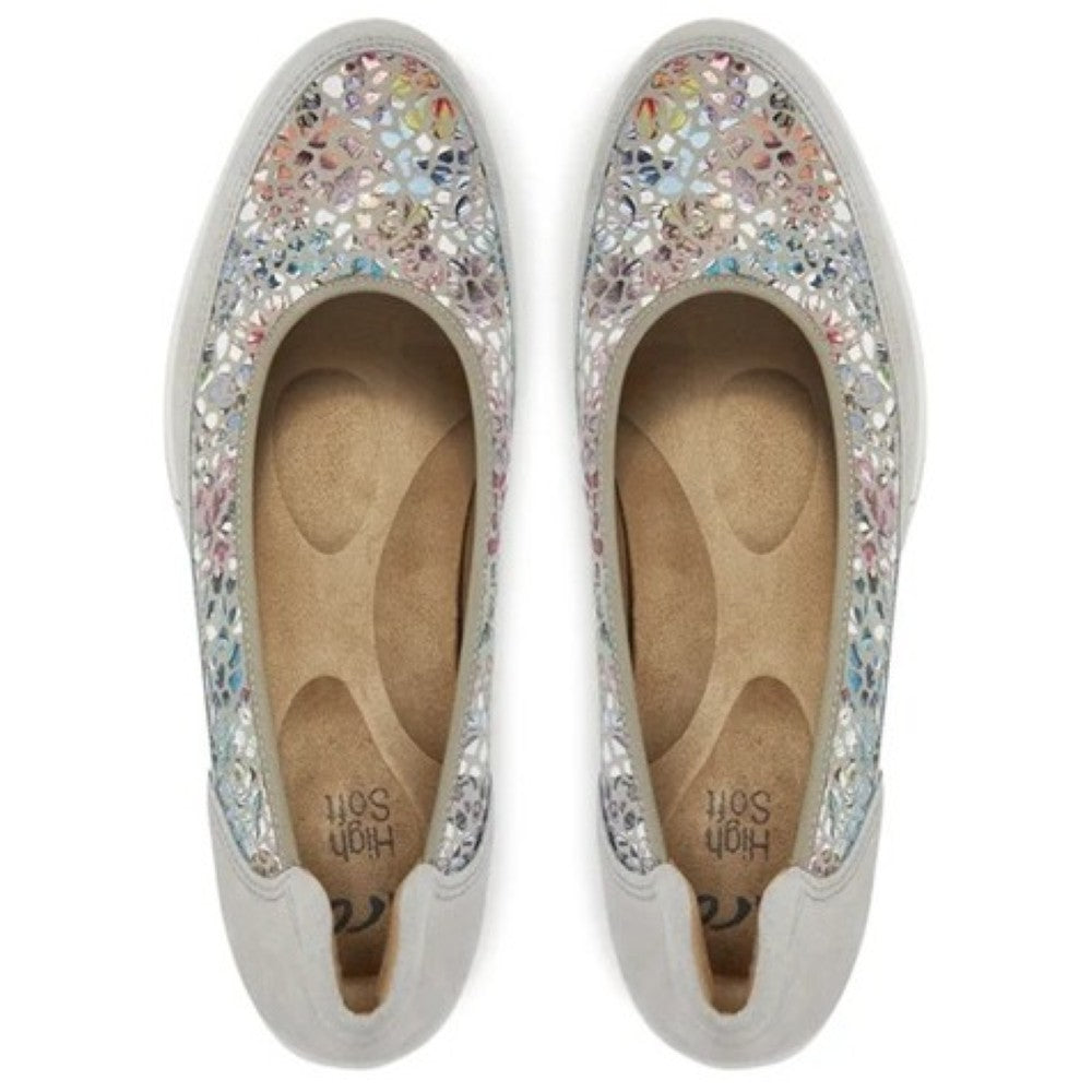 Ara Zurich 2 Wedge 12-50664-PEBBLE