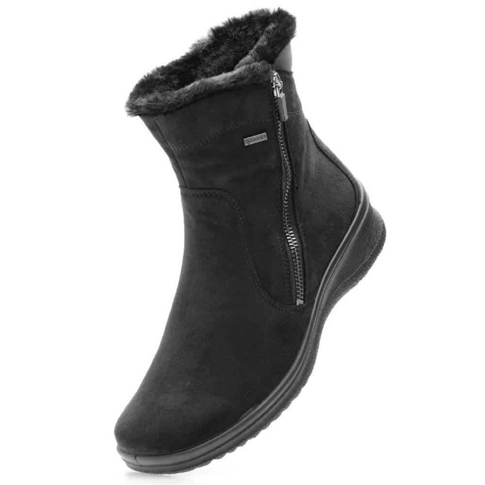 Ara Gore-tex Black Boots 12-48501 Munchen ST