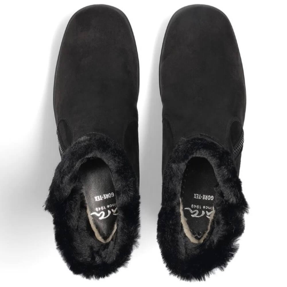 Ara Gore-tex Black Boots 12-48501 Munchen ST