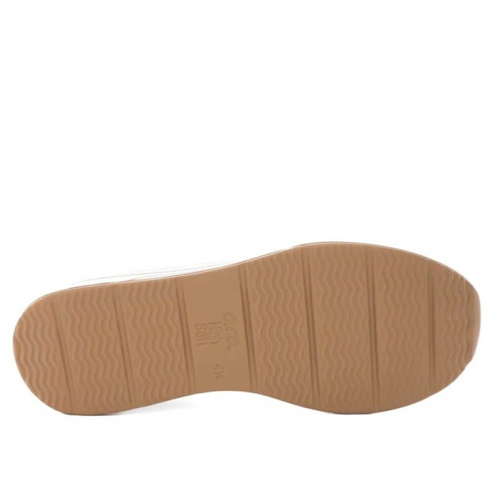 Ara Sapporo 12-27540 Lace-up Cream Gold Leather