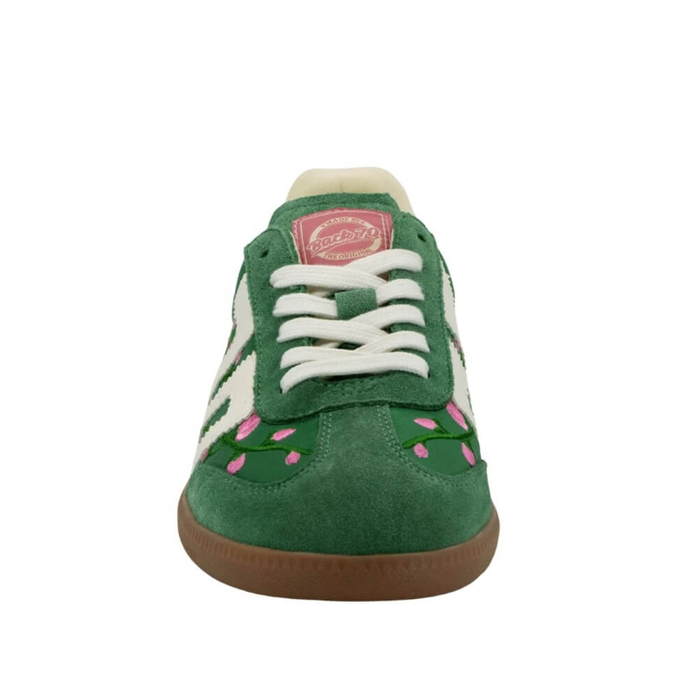 Back 70 Ghost Retro Sneakers Floral Green