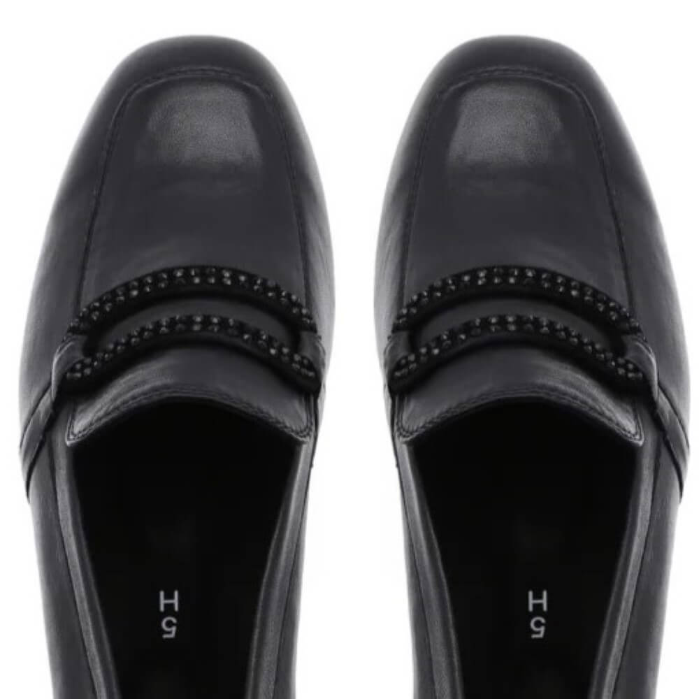 Ara 12-51206 Lyon H-Fit Loafer-BLACK