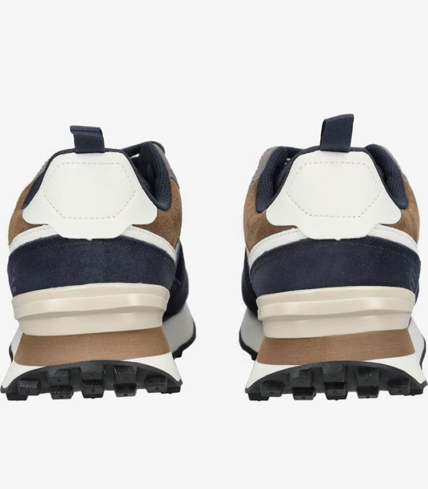 BullBoxer Leather Sneaker 7PP0790101 4141 Navy