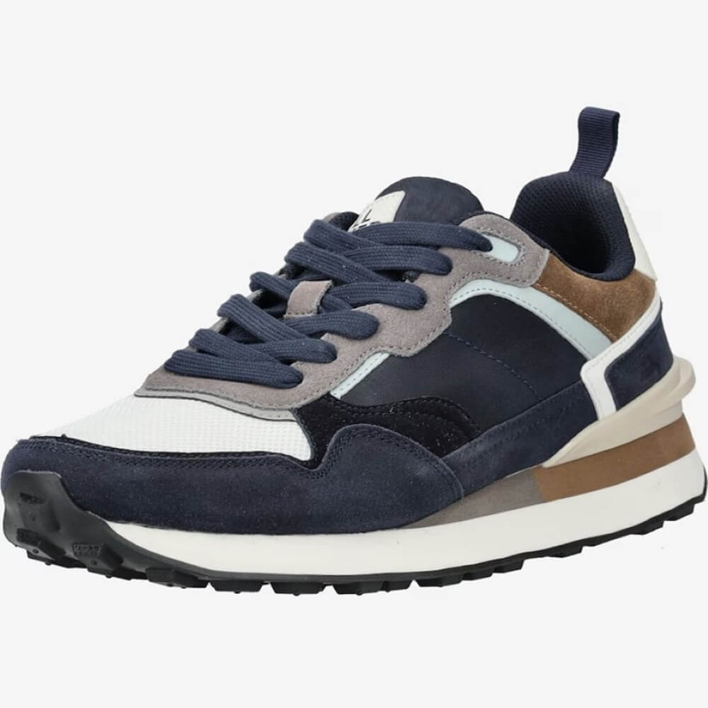 BullBoxer Leather Sneaker 7PP0790101 4141 Navy