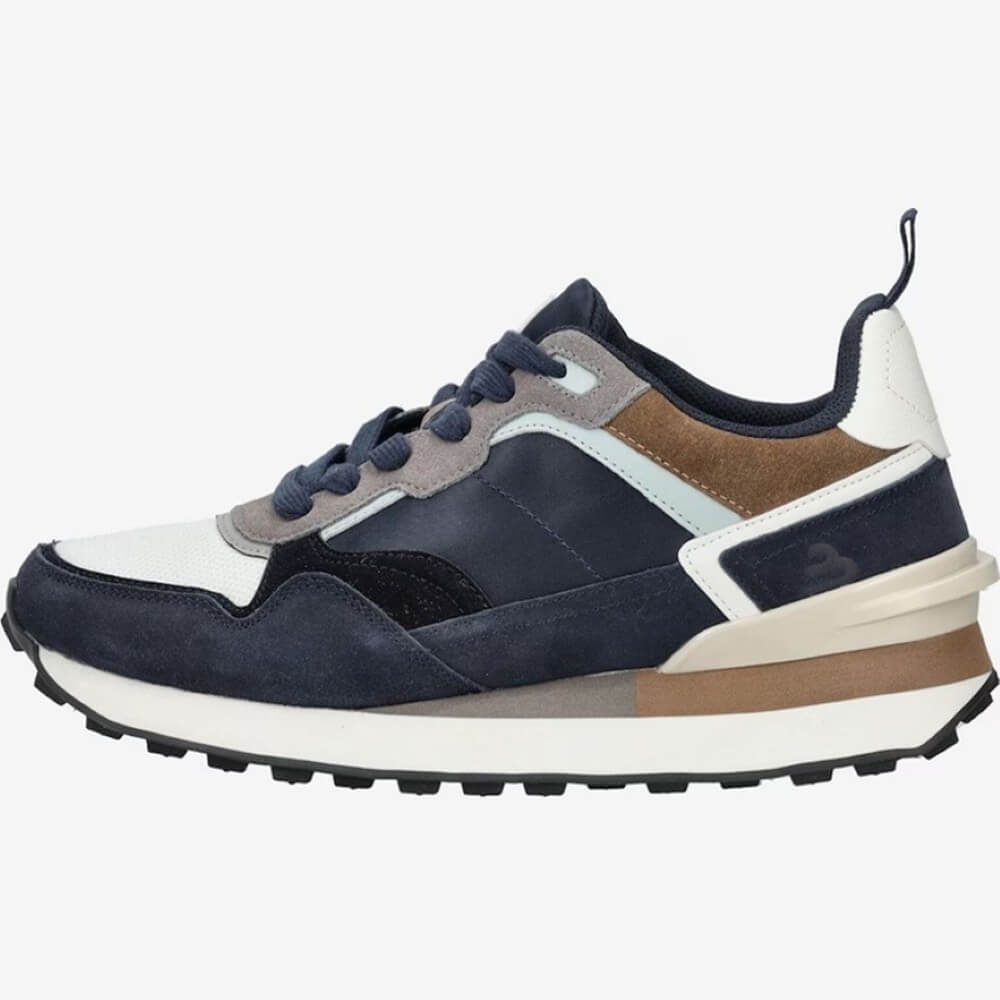 BullBoxer Leather Sneaker 7PP0790101 4141 Navy