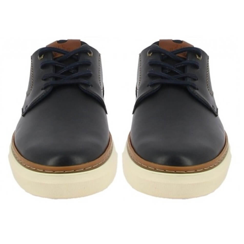 Bull boxer leather trainer- 7LT0020101 NAVY