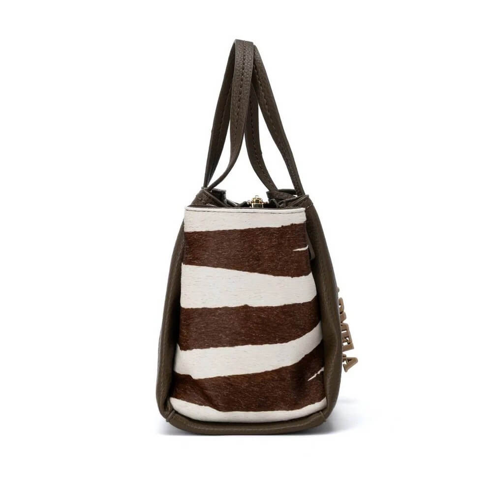 CARMELA 18624803 Animal Print Handbag Khaki