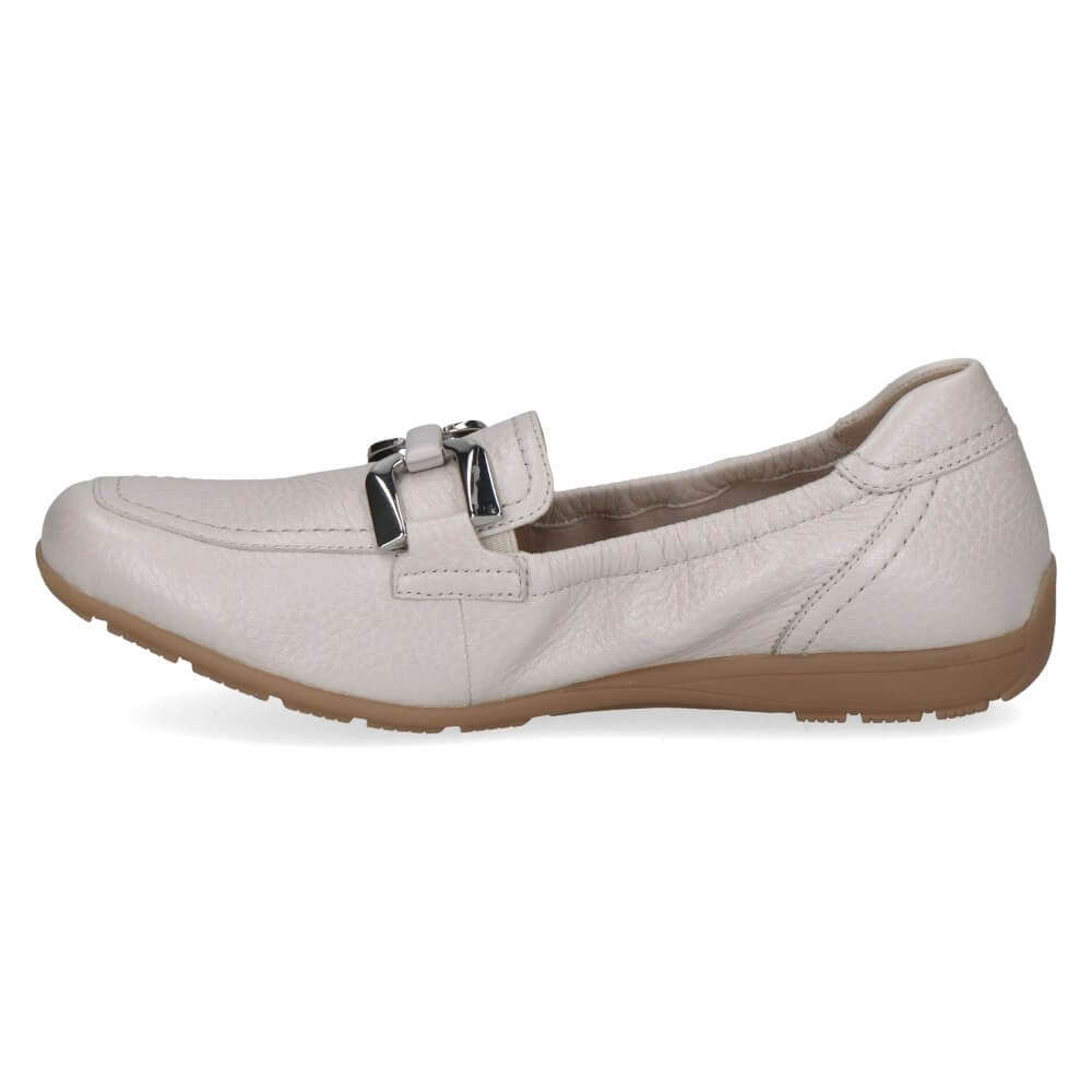 Caprice Soft Leather Loafer 9-24600 Pearl