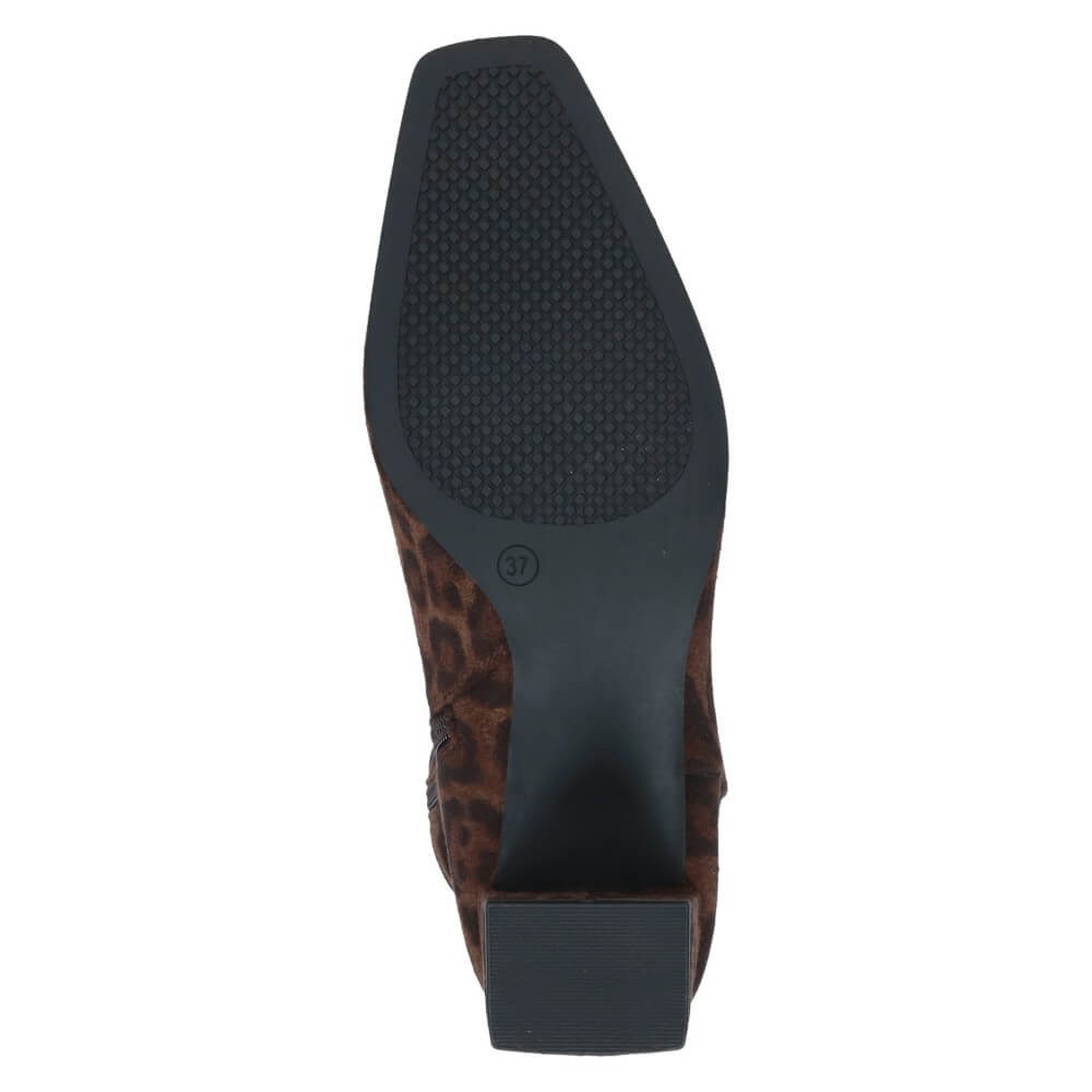 Caprice 9-25304 Leopard Print Ankle Boots