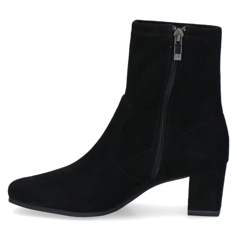 Caprice 9-25354 Black Stretch Ankle Boot