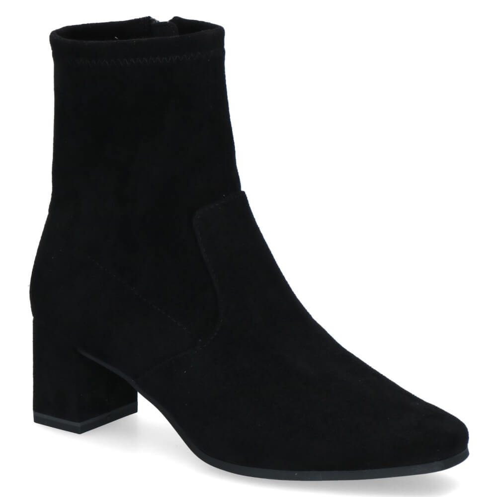 Caprice 9-25354 Black Stretch Ankle Boot