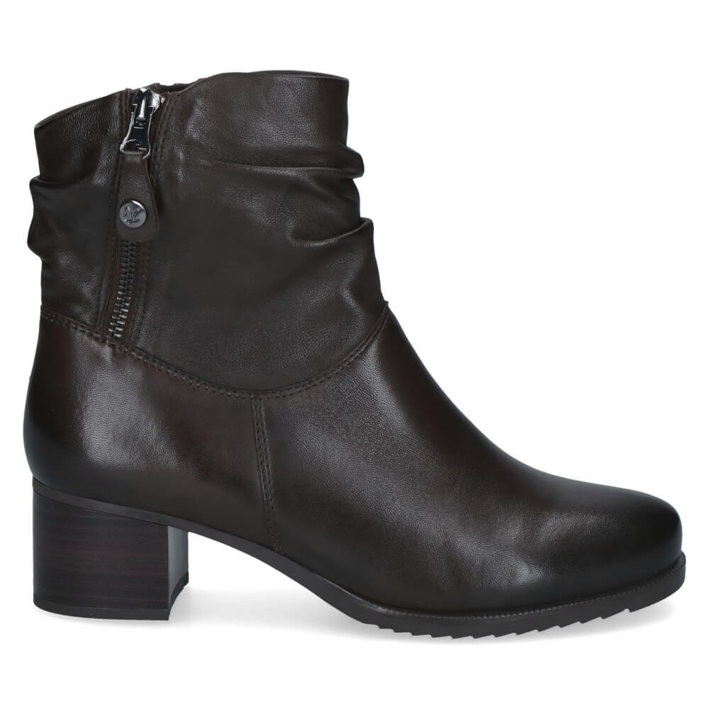 Caprice 9-25368 Brown Leather Ankle Boot
