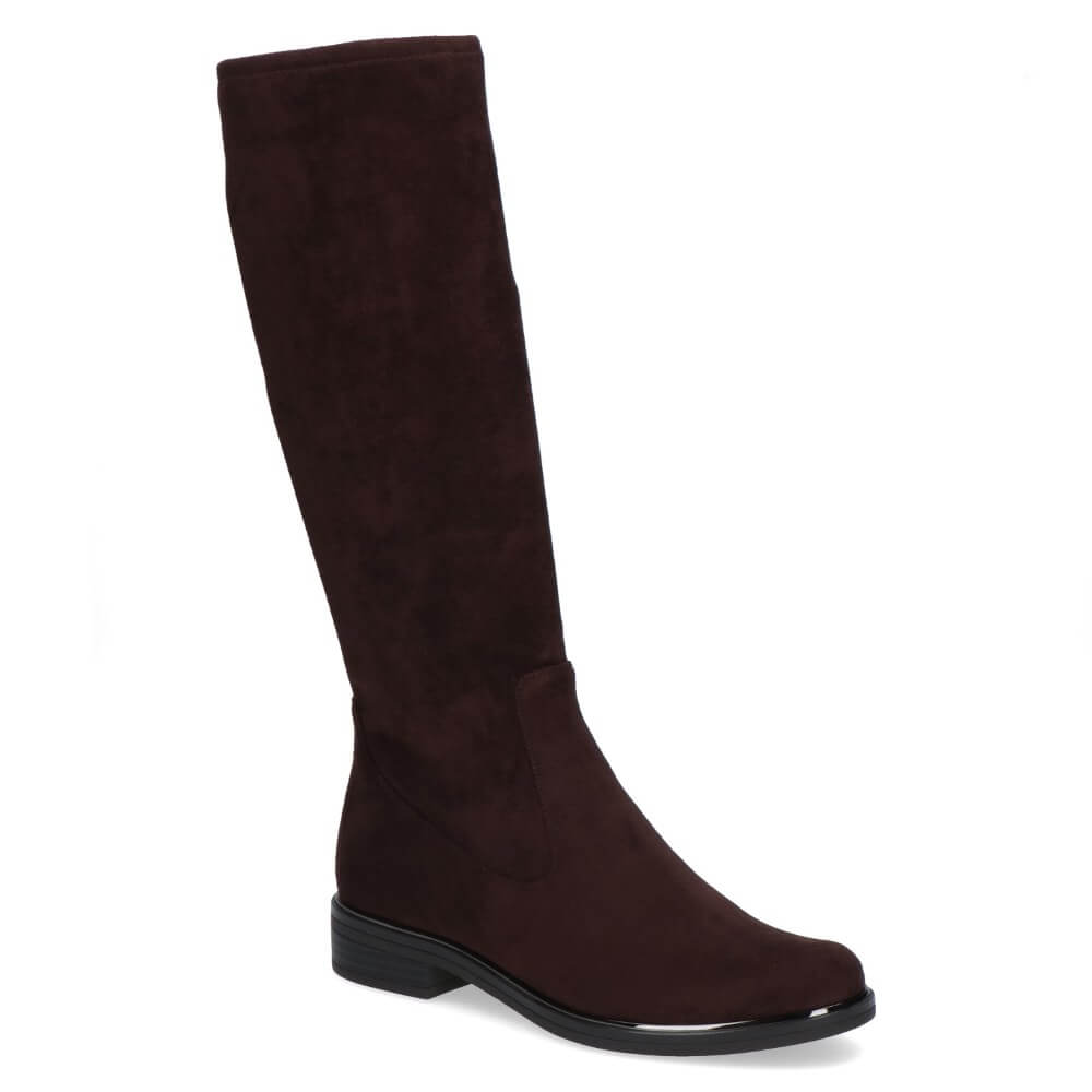 Caprice 9-25512 Knee High Stretch Dark Brown