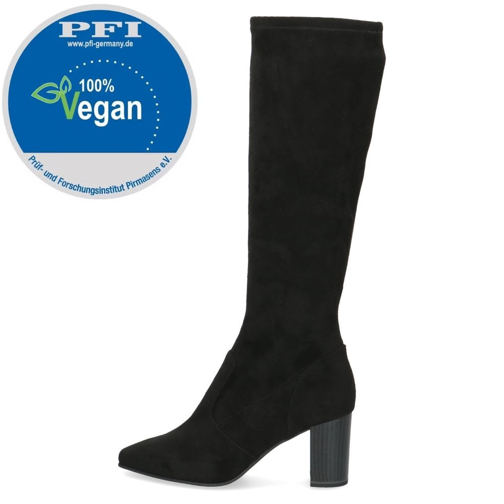 Caprice Vegan Stretch knee high boot