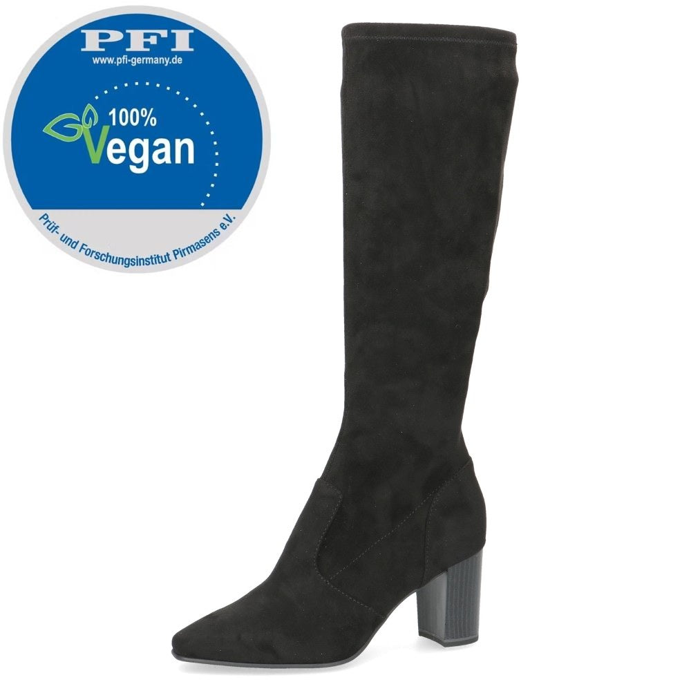 Caprice Vegan Stretch knee high boot