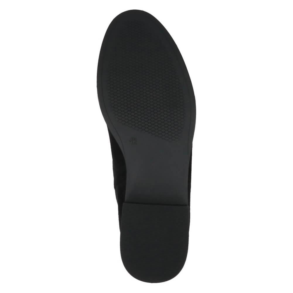 Caprice Vegan Knee High Boots 9-25512 Black