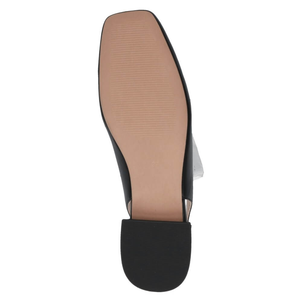 Carice 9-29400 Leather Slingbacks Black