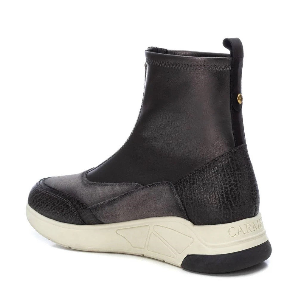 Carmela 160986 Centre Zip Hi-top GRIS GREY