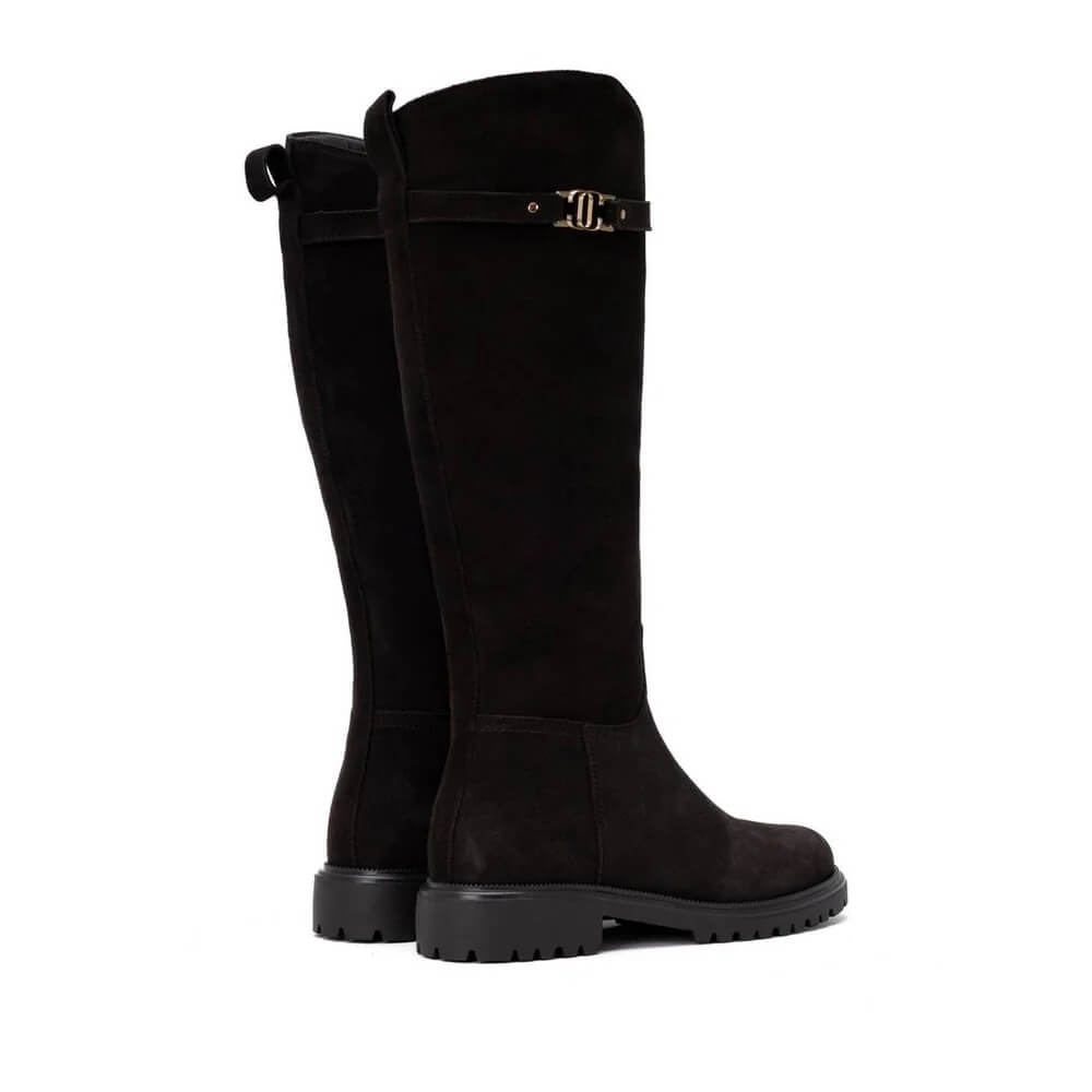 Carmela 164265 Brown Suede Knee High Boot