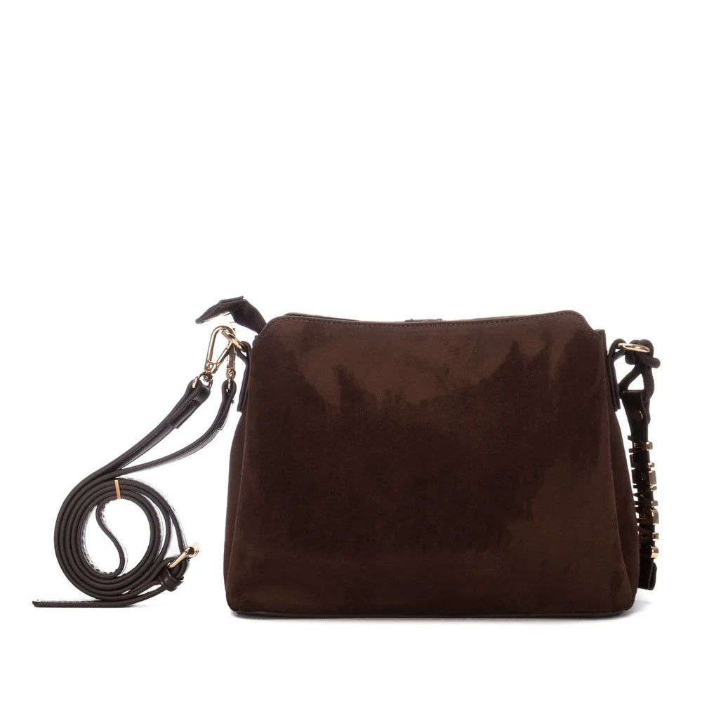 Carmela 186250 Brown Leopard Print Crossbody Bag