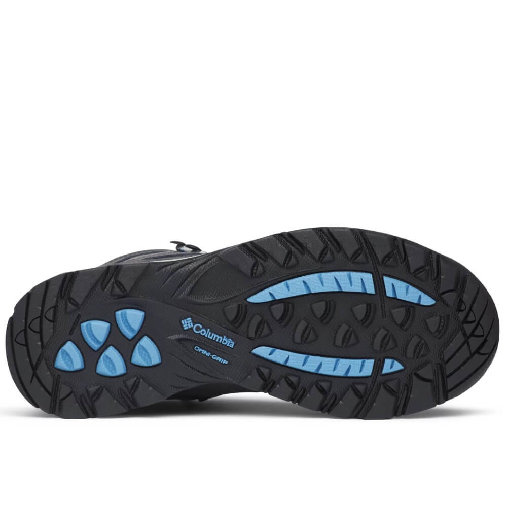 Columbia Women's Newton Ridge™ Plus Waterproof Hiking Boot Quarry Grey, Cool Wave