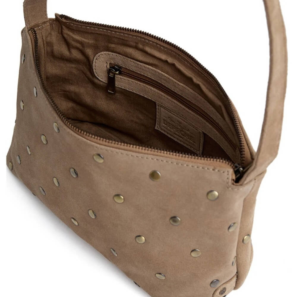 Depeche Amsterdam Shoulder Bag 16950 Sand Suede