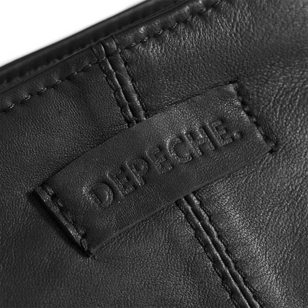 Depeche Leather Crossbody 15350-BLACK BLACK