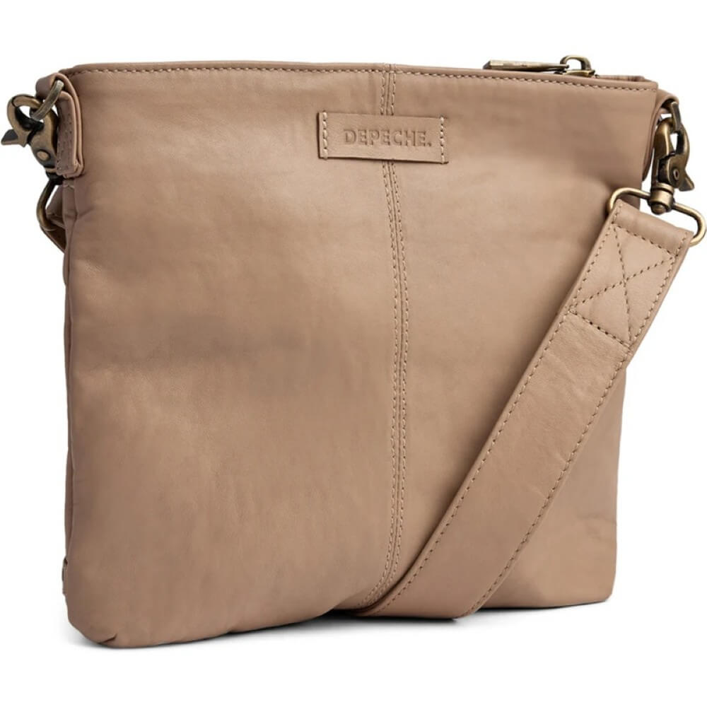 Depeche Leather Crossbody 15350-LATTE