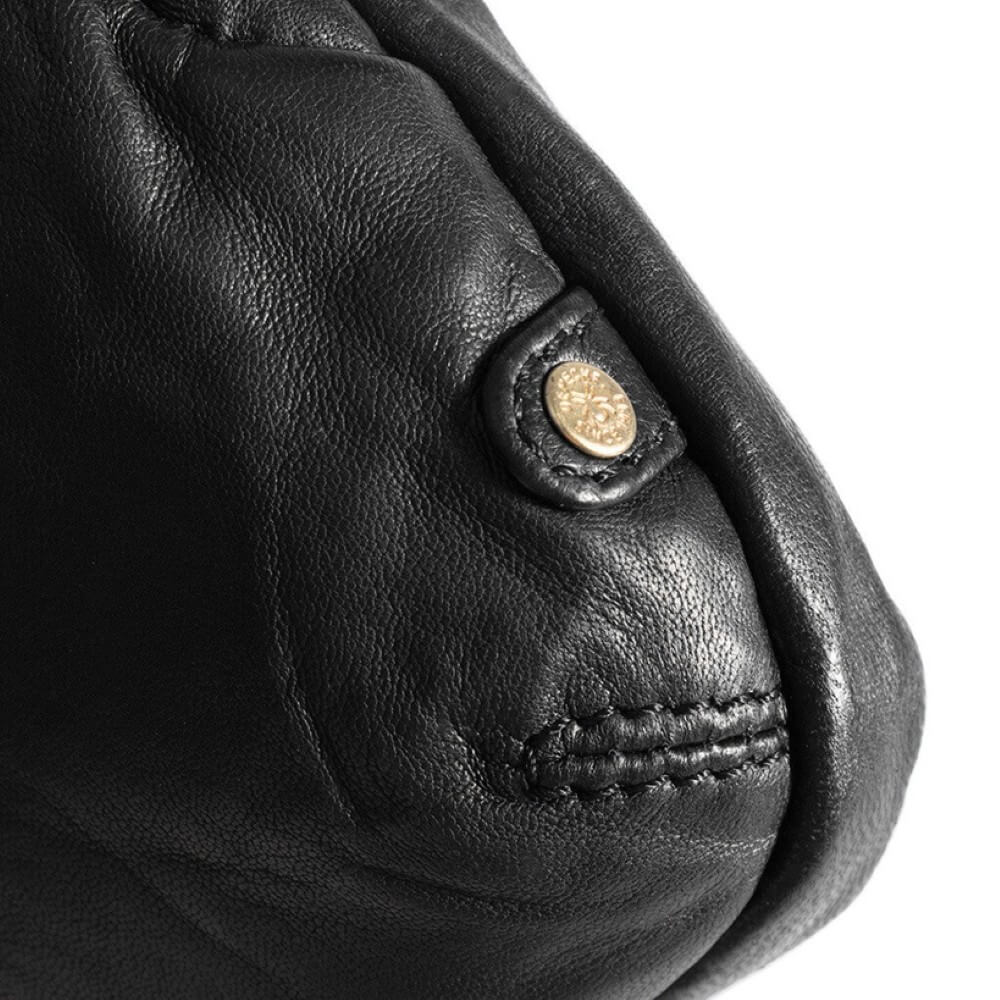 Depeche Leather Mobile Bag 14262-BLACK GOLD