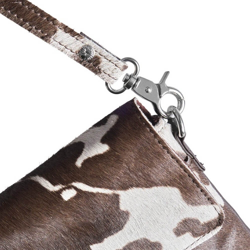 Depeche Leather Mobile Bag 16398 Cow Print