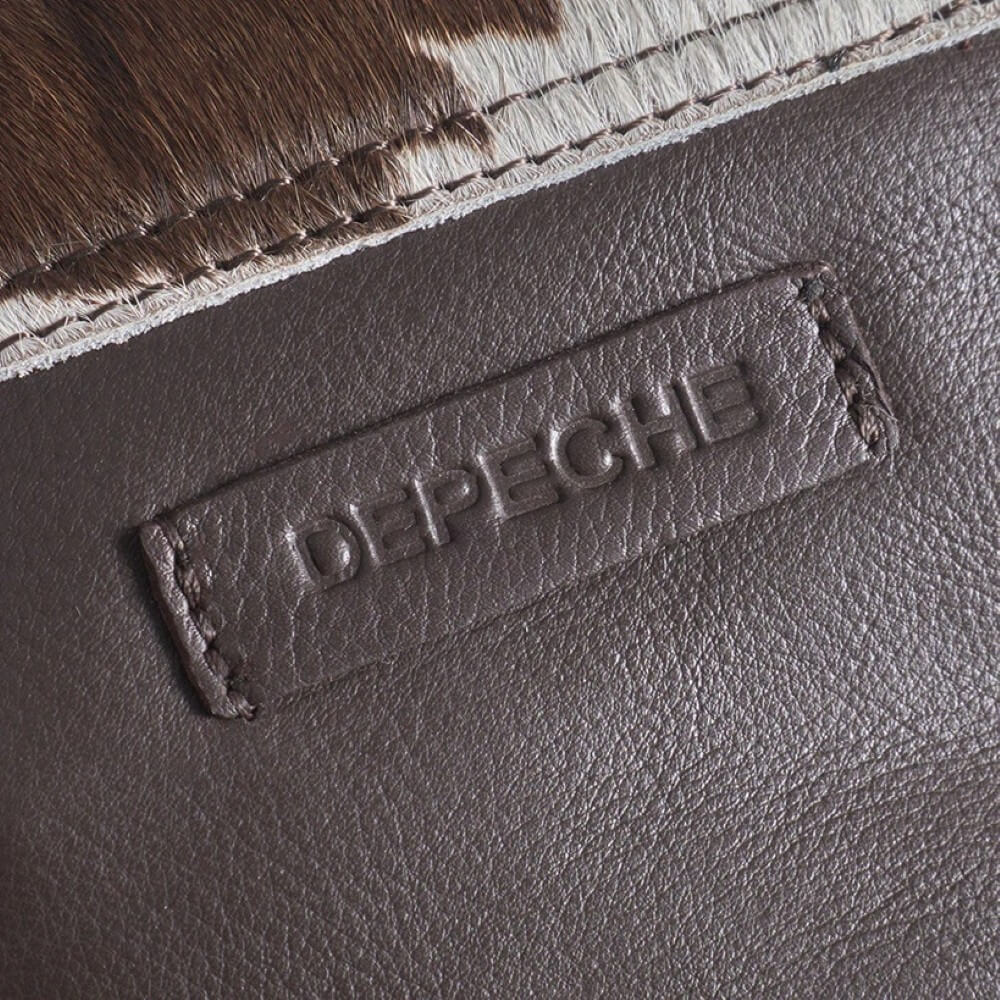 Depeche Leather Mobile Bag 16398 Cow Print