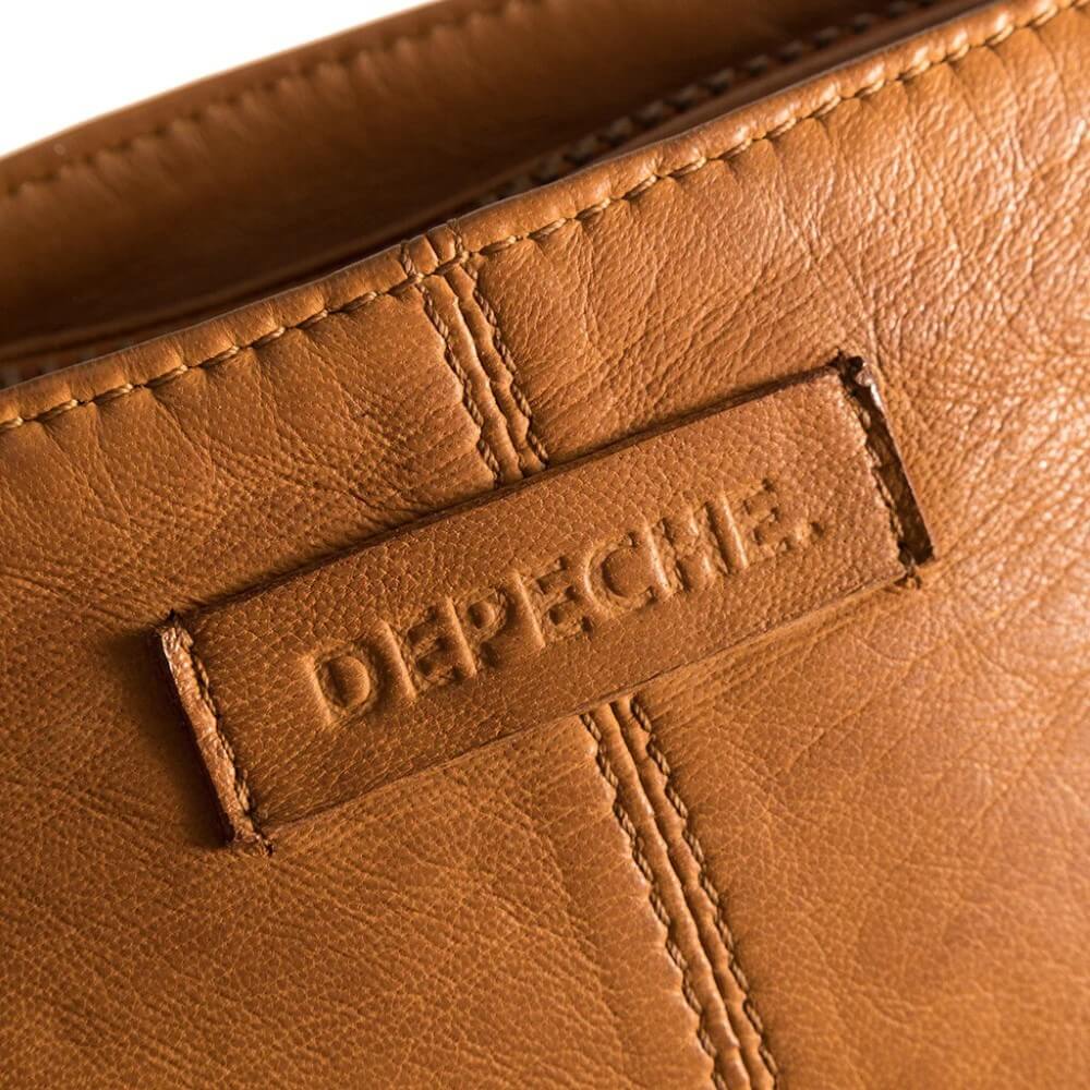 Depeche Leather Crossbody 15350-COGNAC