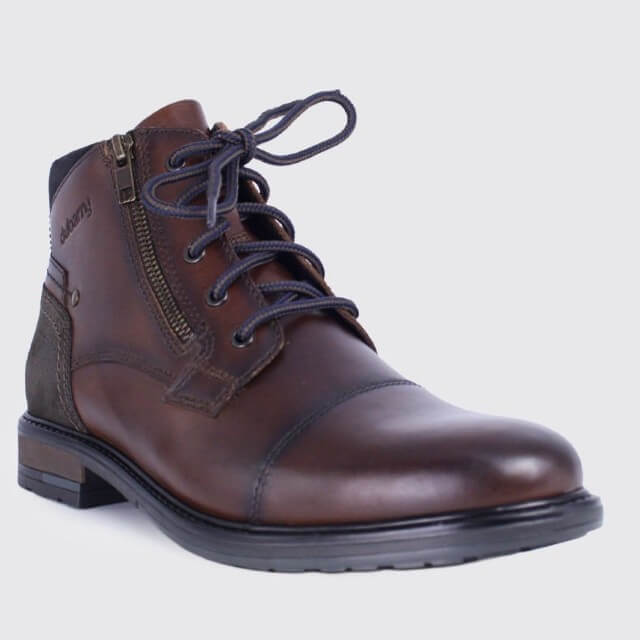 Dubarry Switzer Brown Leather Ankle Boot