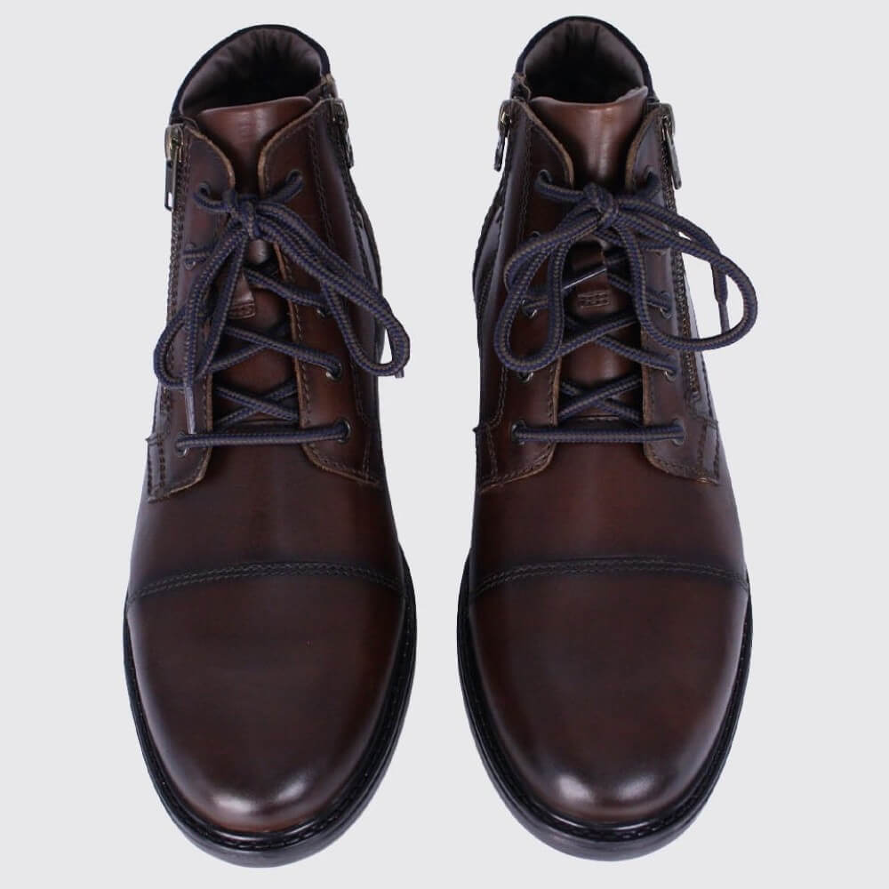 Dubarry Switzer Brown Leather Ankle Boot