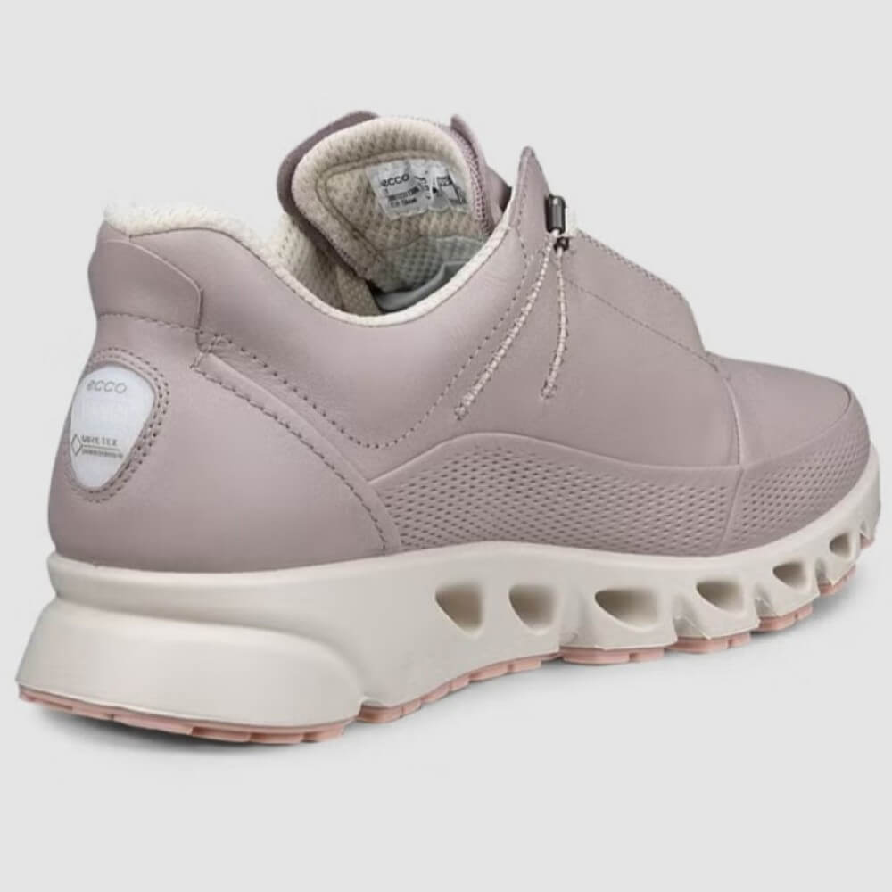 ecco Light purple sneaker with a white sole on a light gray background